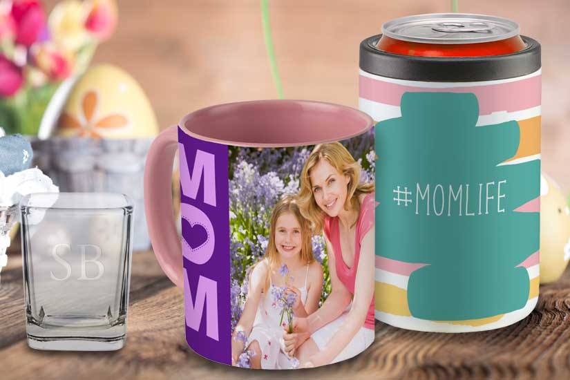Create a custom mug with your own photo, text and love