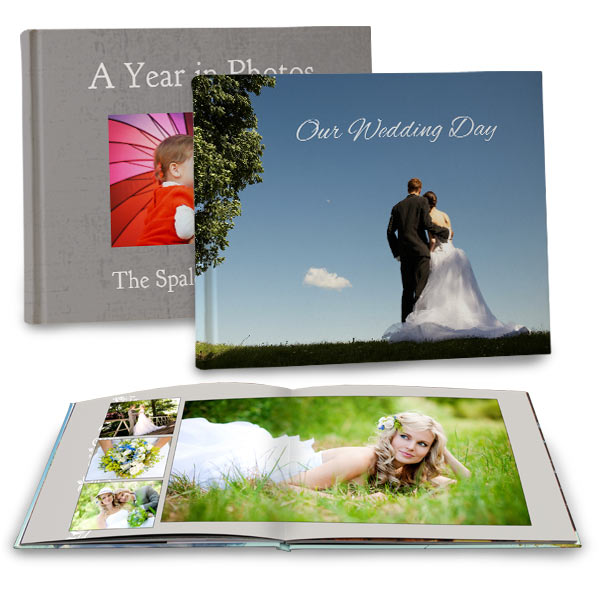 Custom Matte Cover Photo Books with beautiful full spread lay flat pages